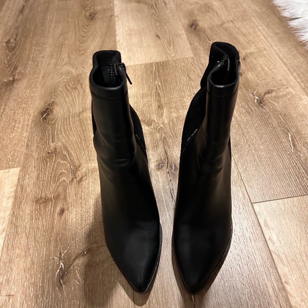 Lulu Townsend Black Heeled Boots